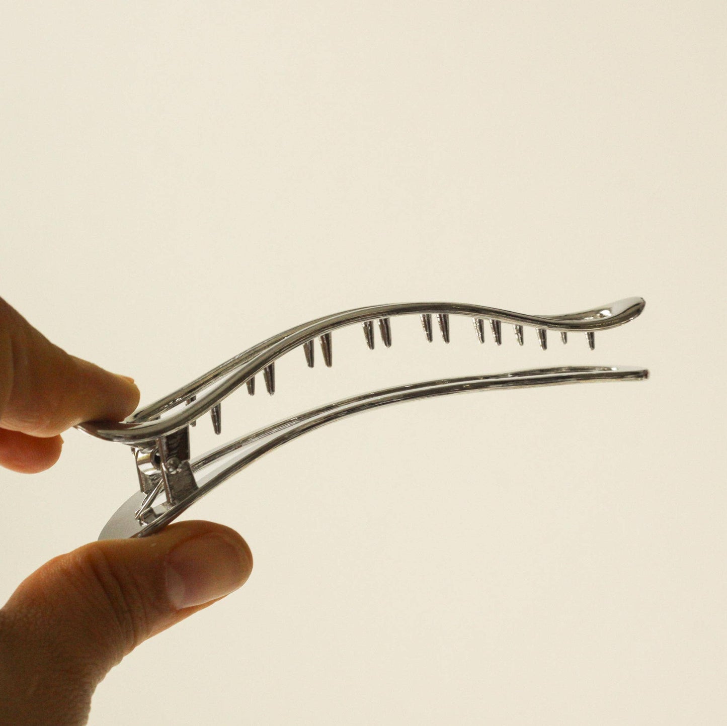 Wavy Metal Hair Clip