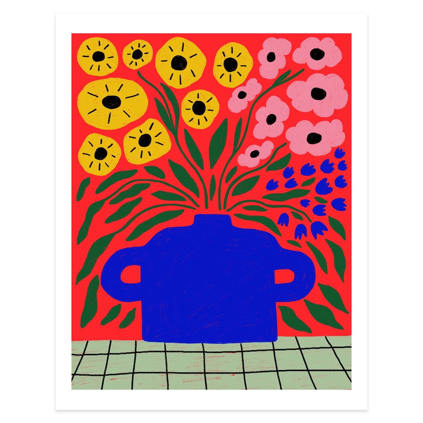 Summer Bouquet Art Print