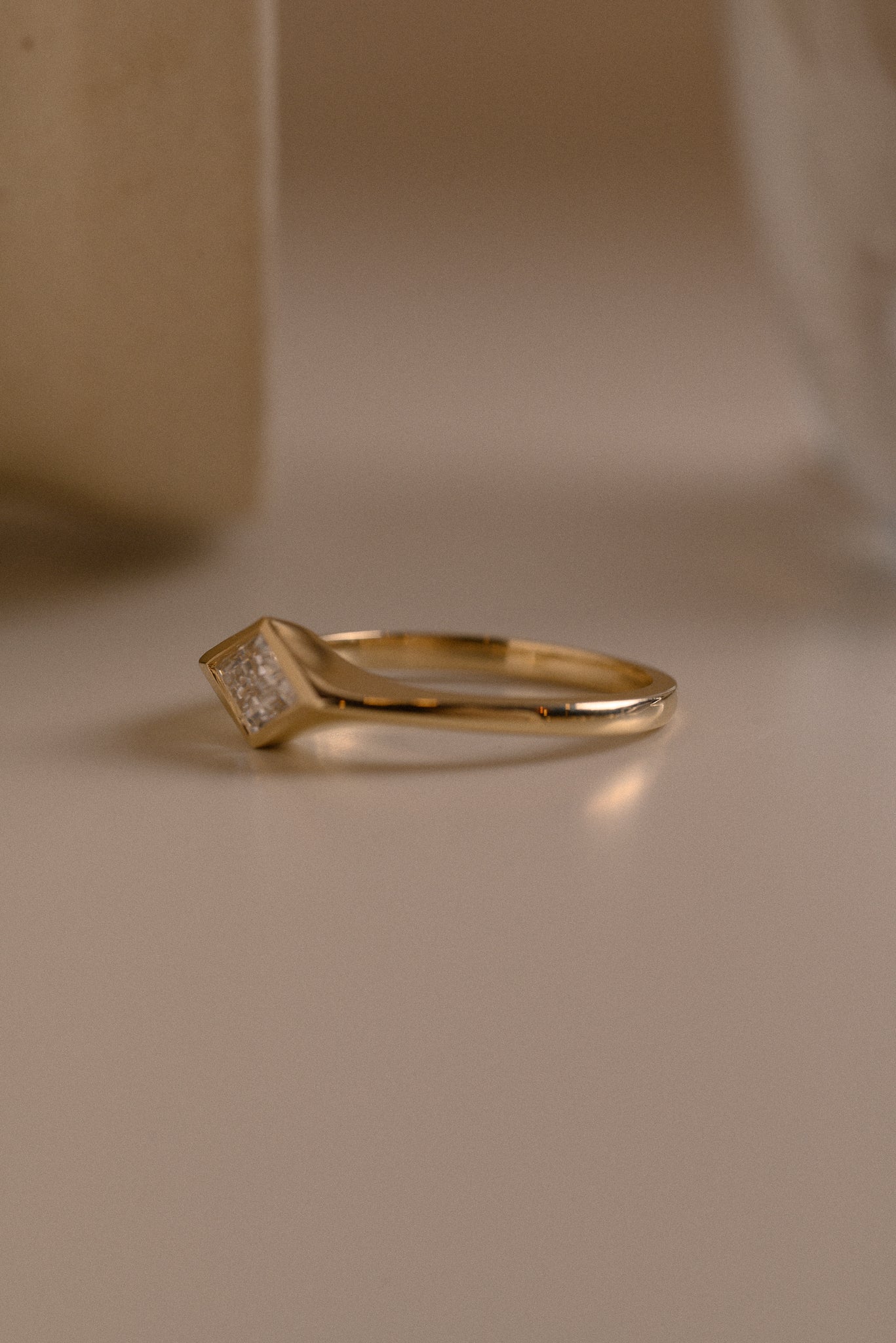 Lozenge Signet Ring