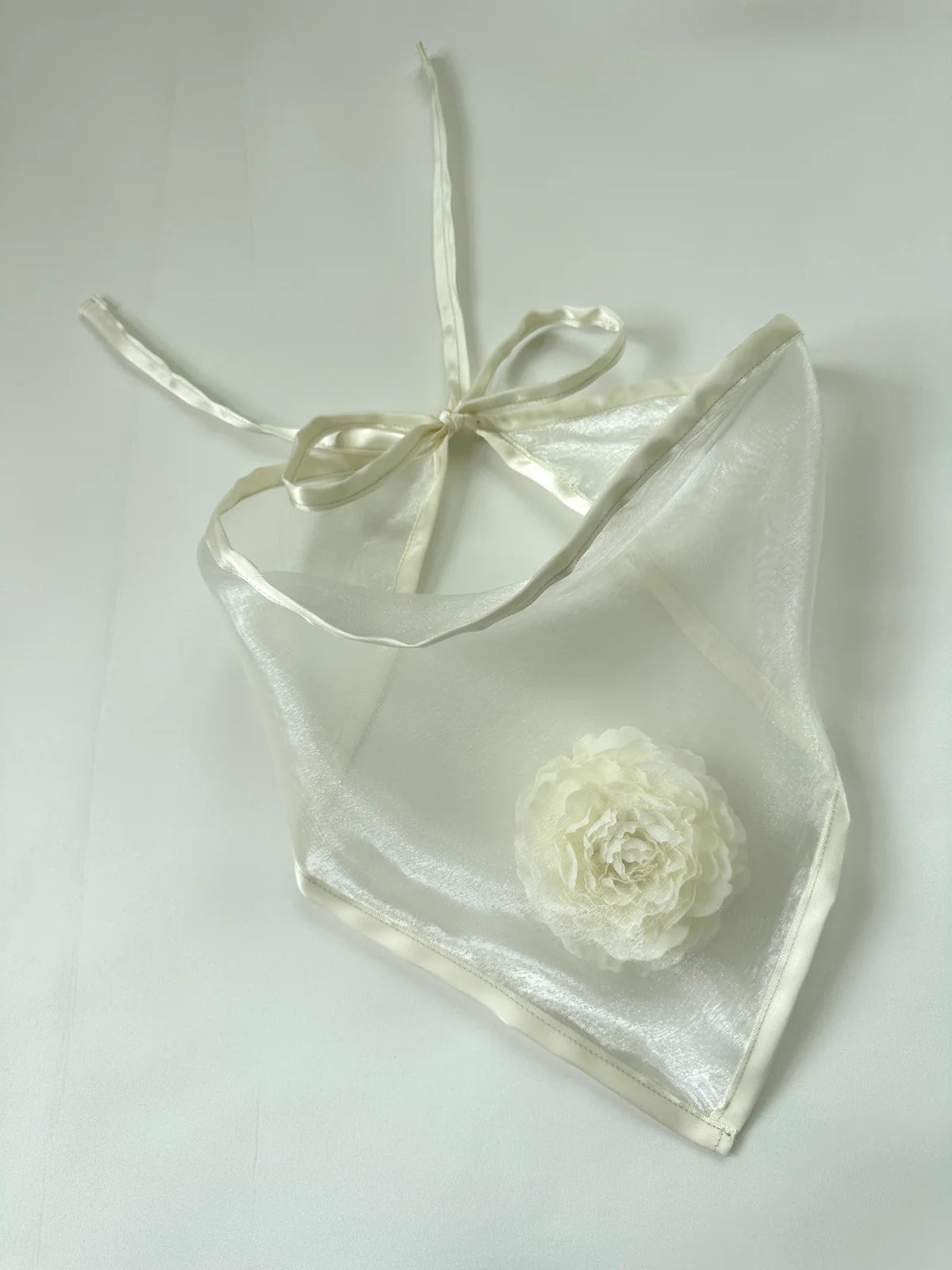 Peony Filled Headscarf