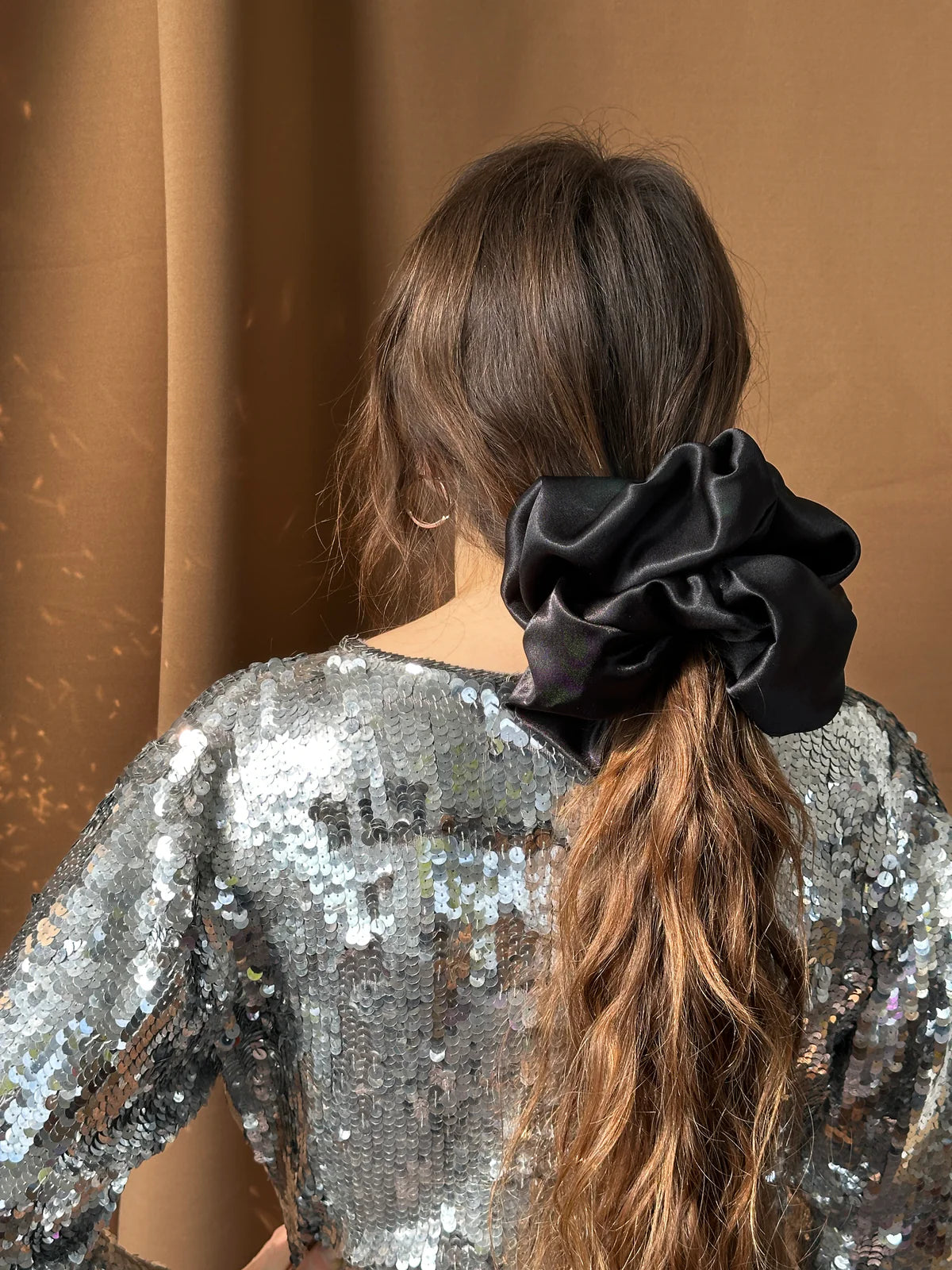 Giant Satin Scrunchie