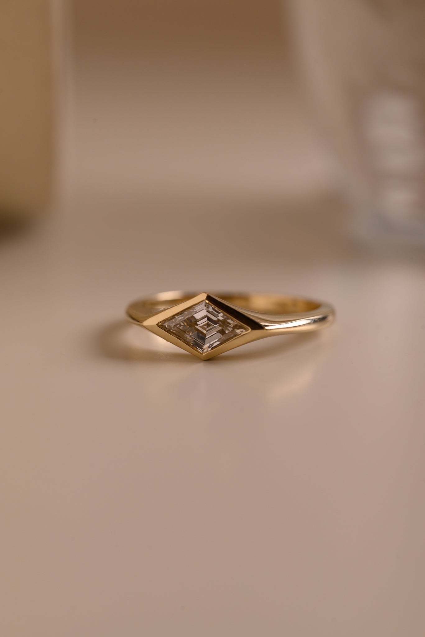 Lozenge Signet Ring