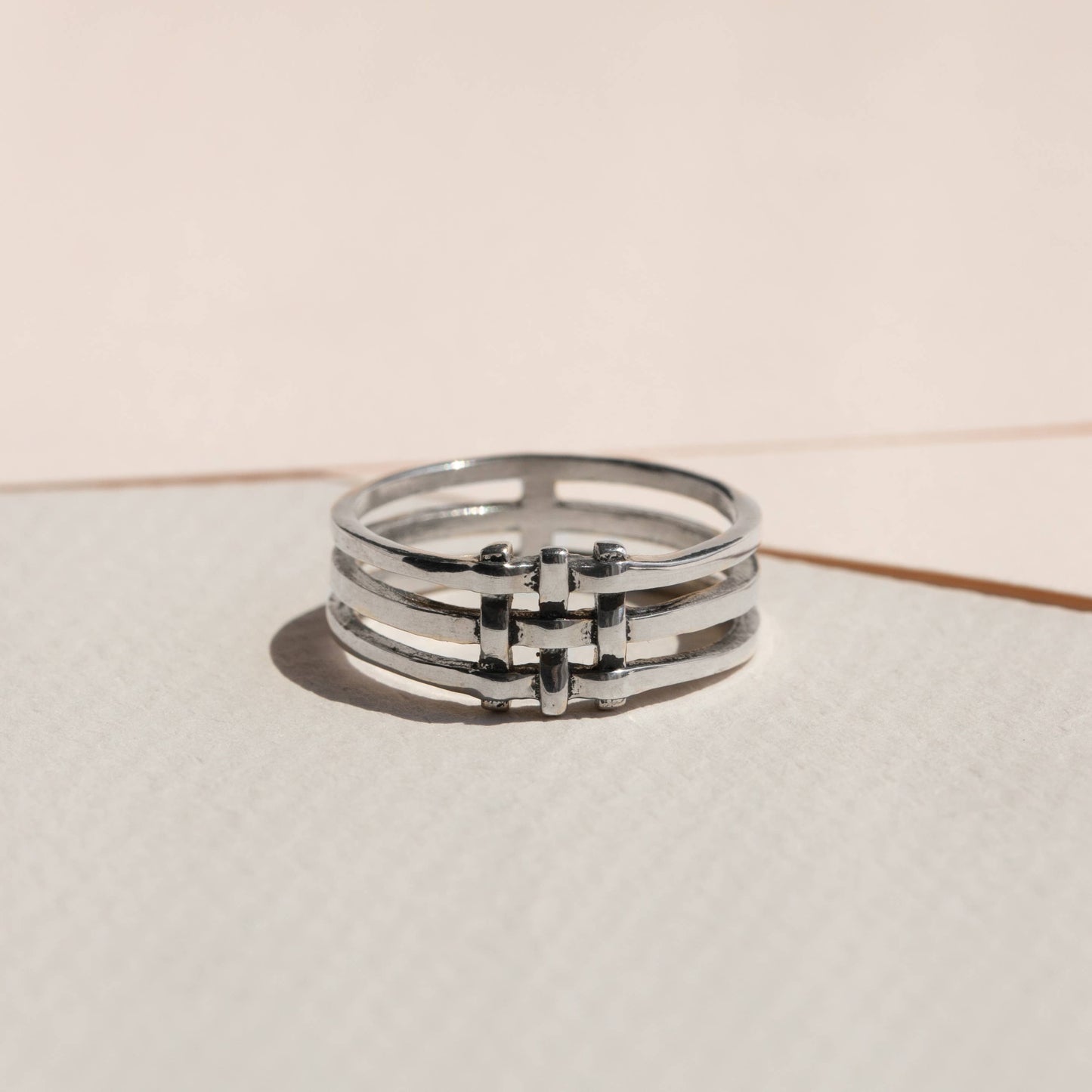 Crosshatch Ring
