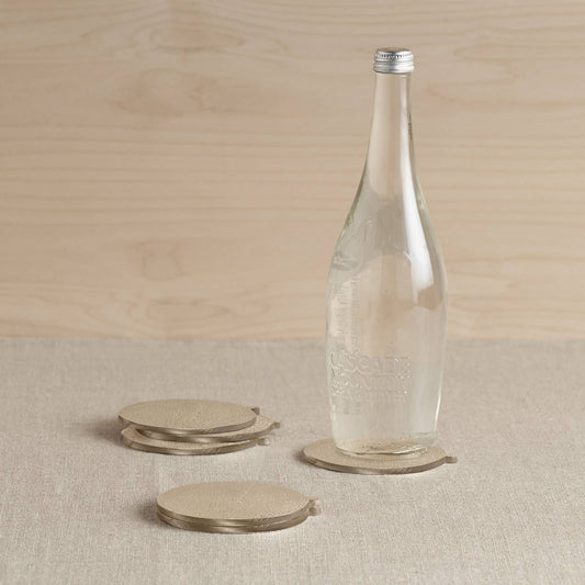 Antique Brass Coasters