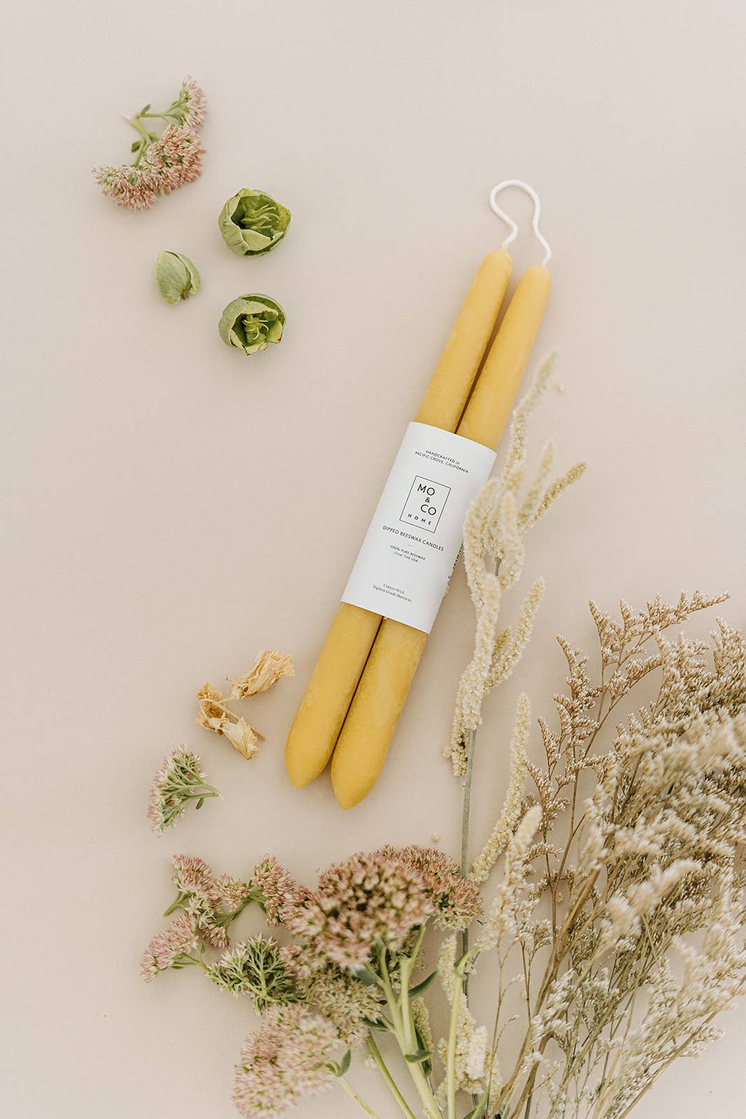 Beeswax Dipped Candles