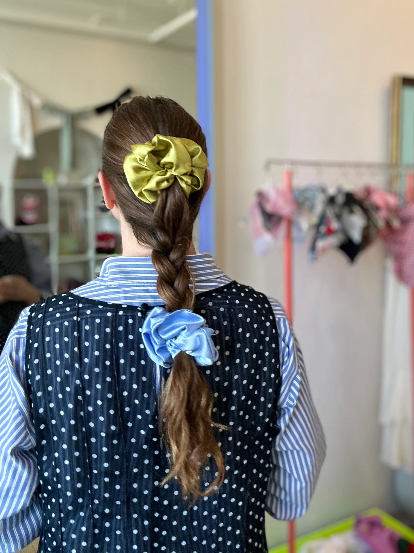 Mini Satin Scrunchie