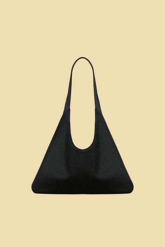 Agave Triangle Tote | Black