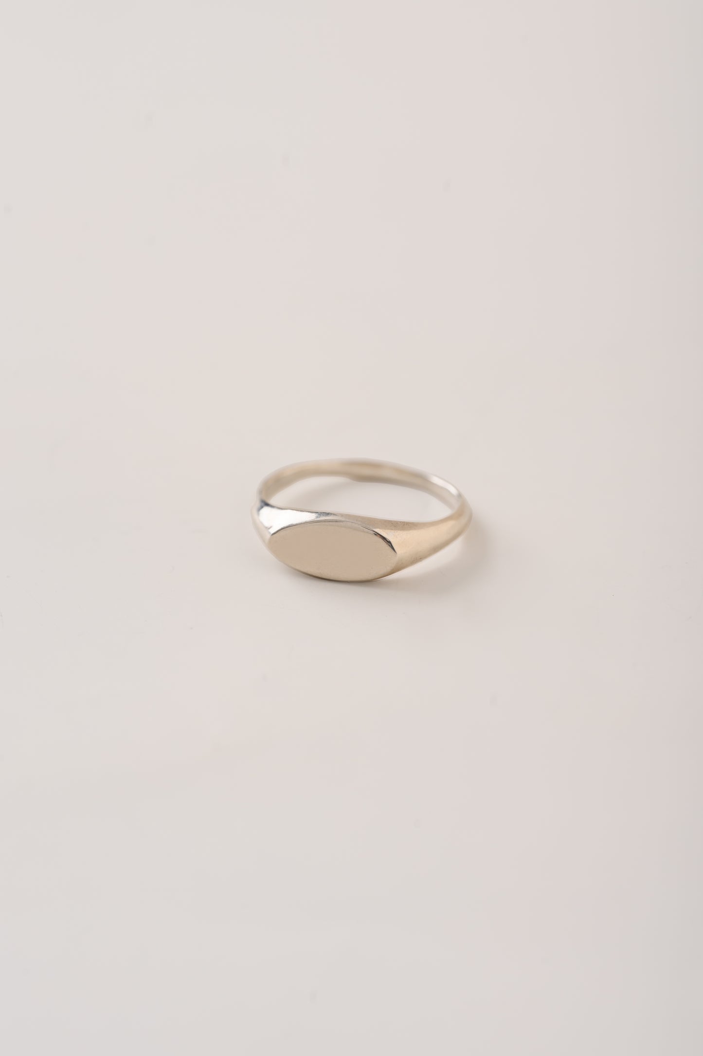 Oval Signet Pinky Ring