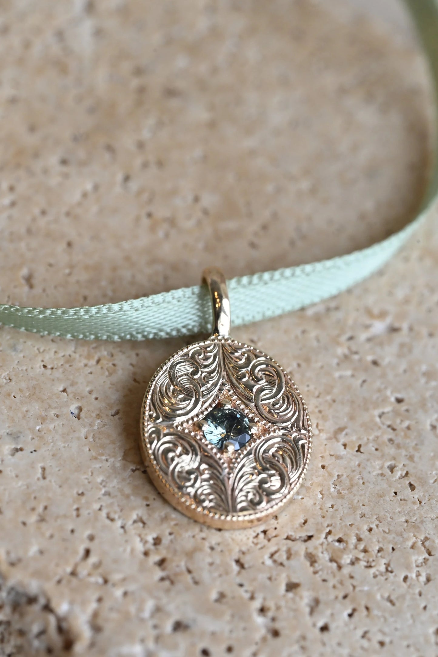 Volute Pendant Necklace