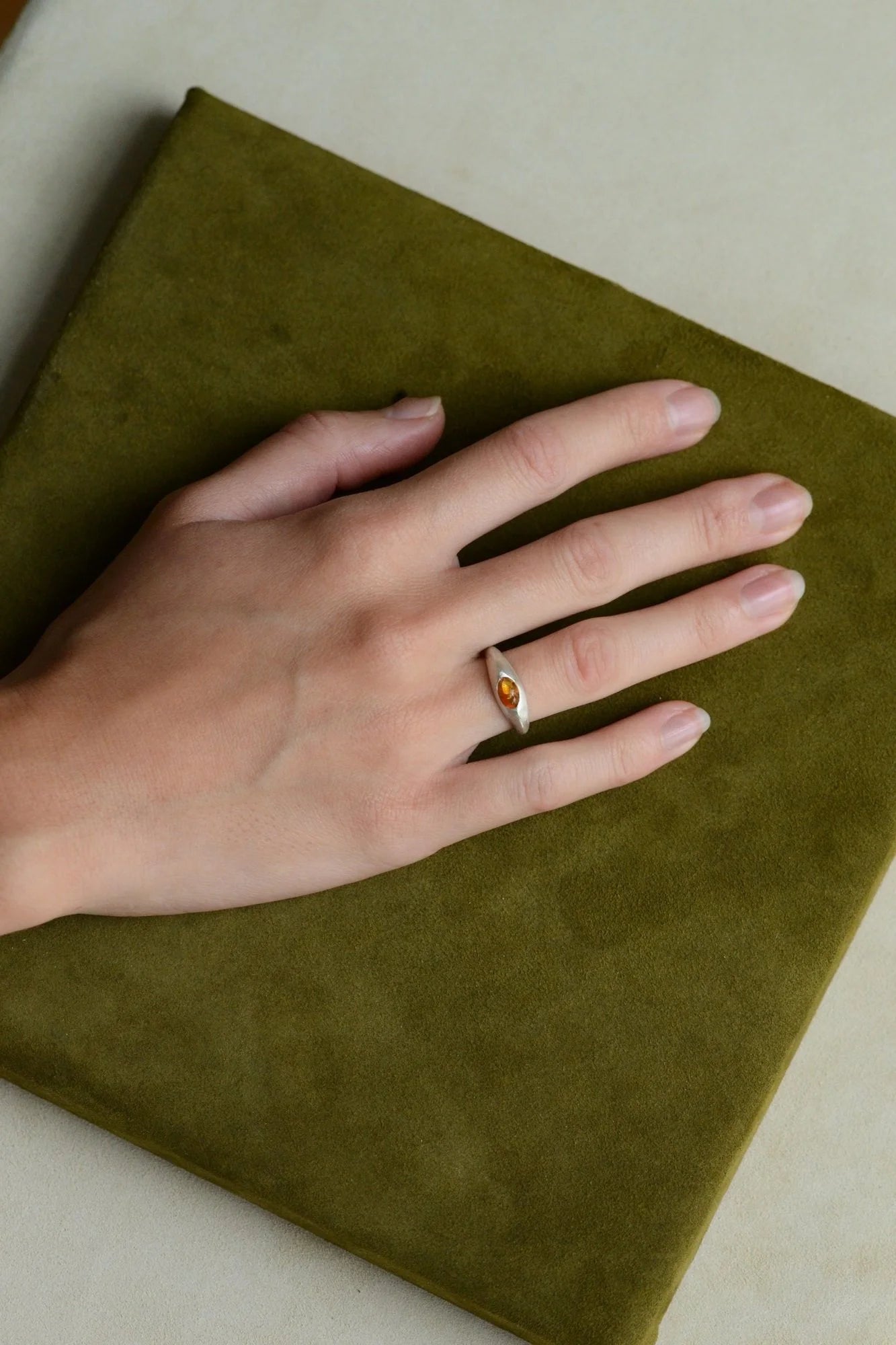 Ellipse Ring | Citrine