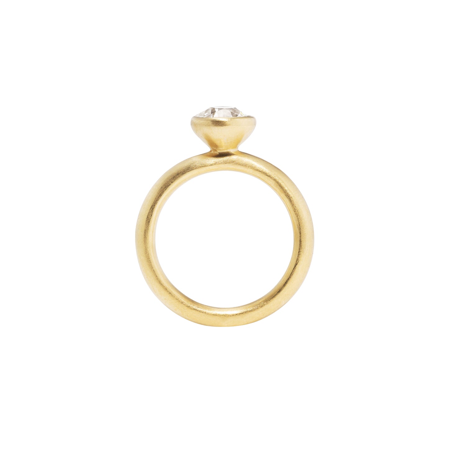 Gold Vessel for a Diamond