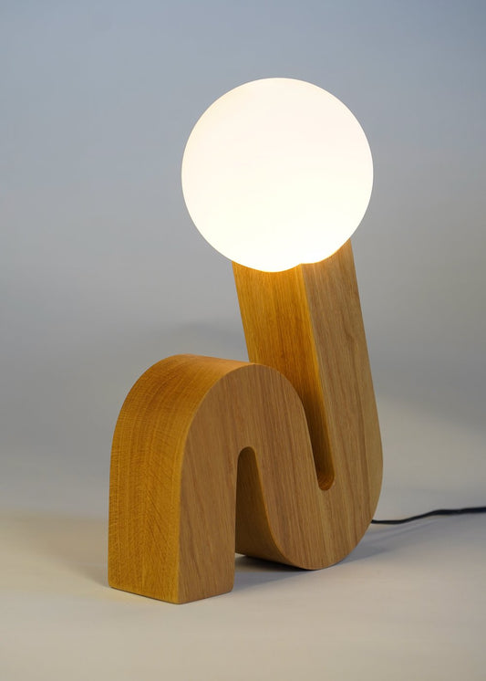 Large Curl Lamp