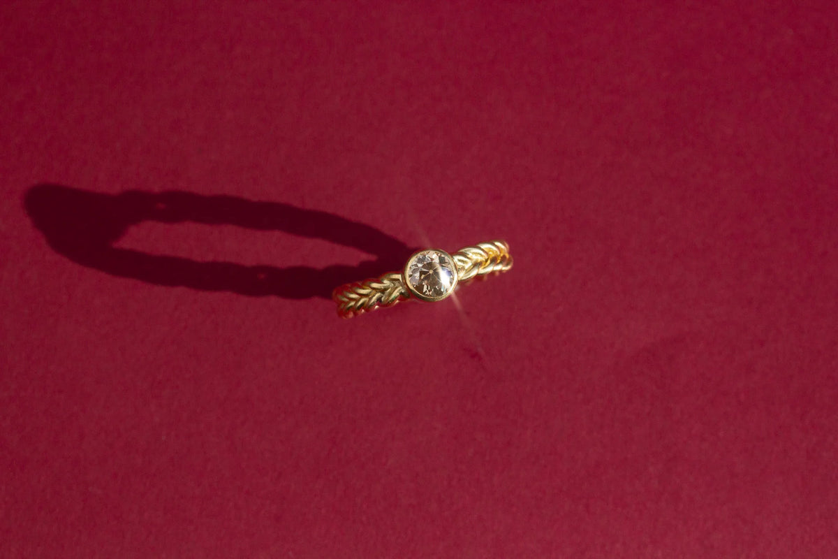 Kismet Solitaire | Old Mine Cut Diamond