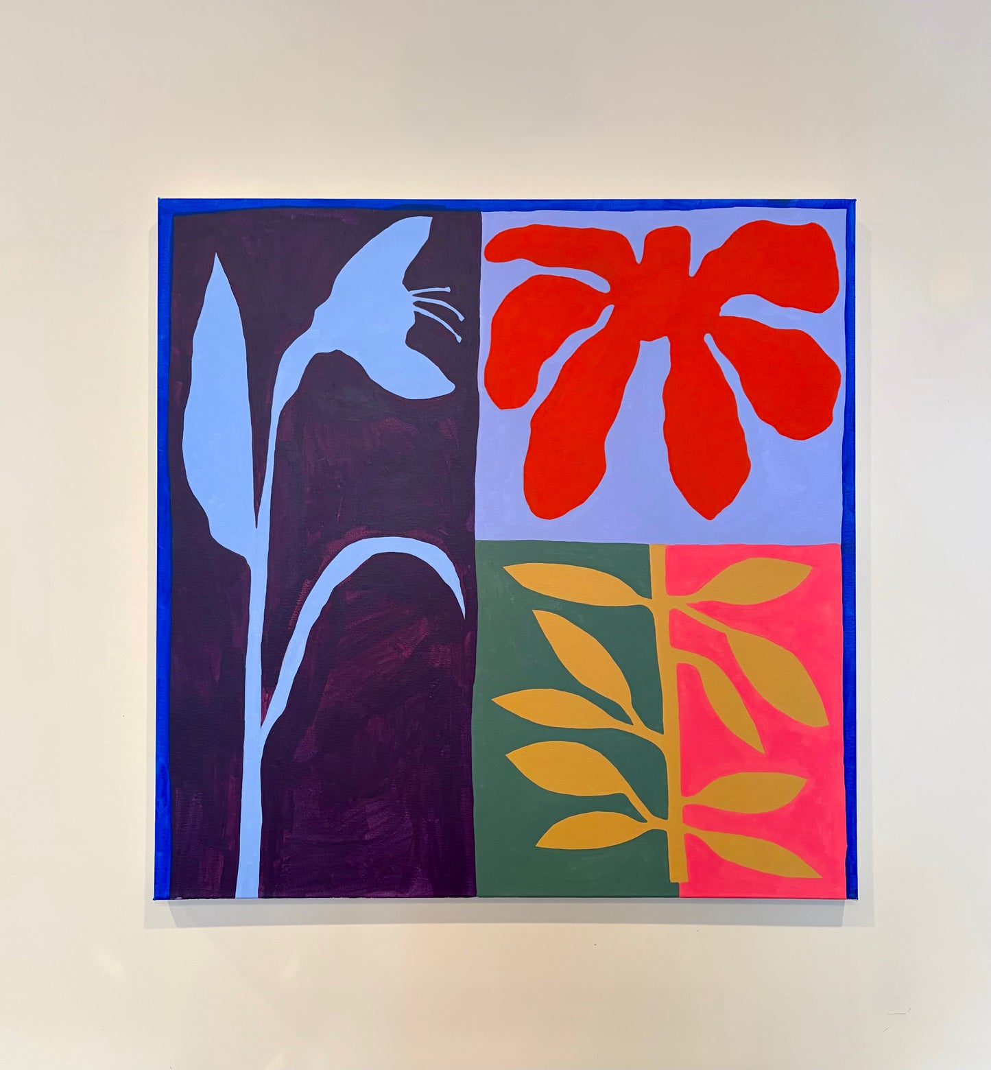 Abstract Floral I Painting