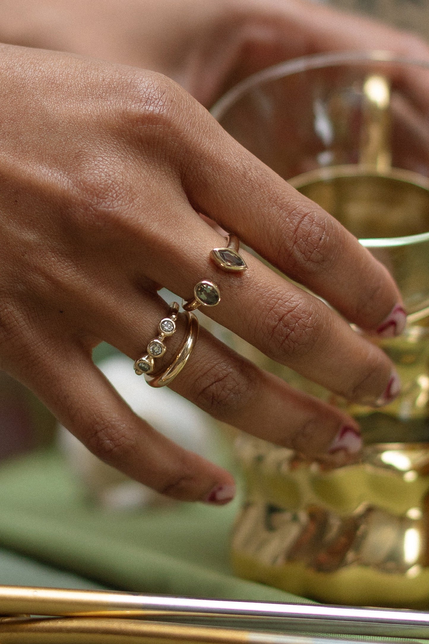 Trilogy Band | 14K Gold