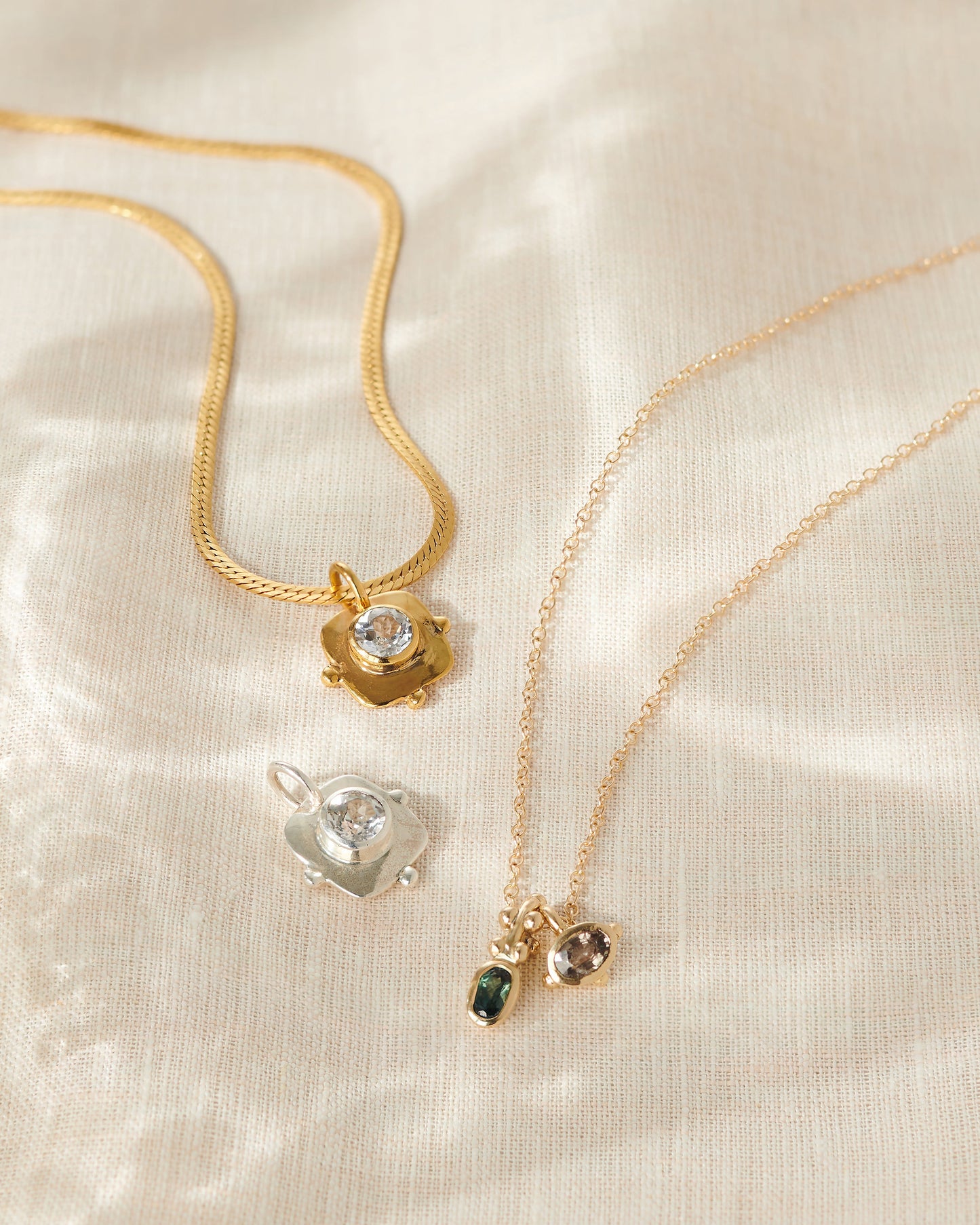 Pavillion Pendant | 14K Gold