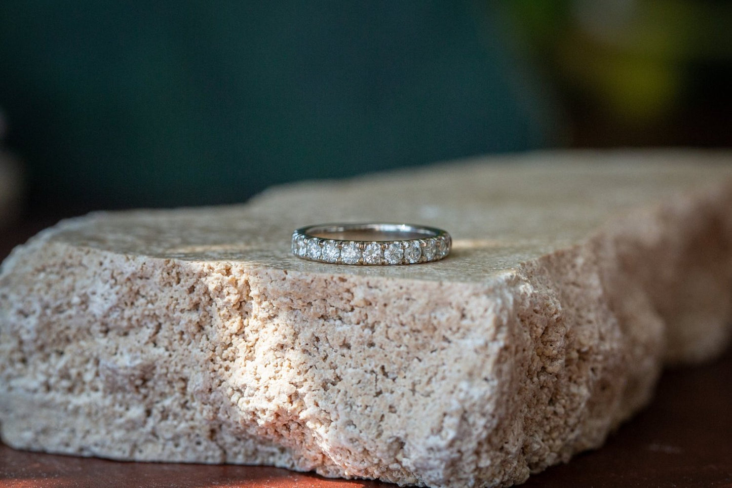 Antique Diamond Pave Band