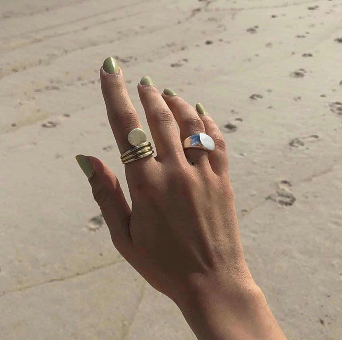 Dia Deconstructed Signet Ring
