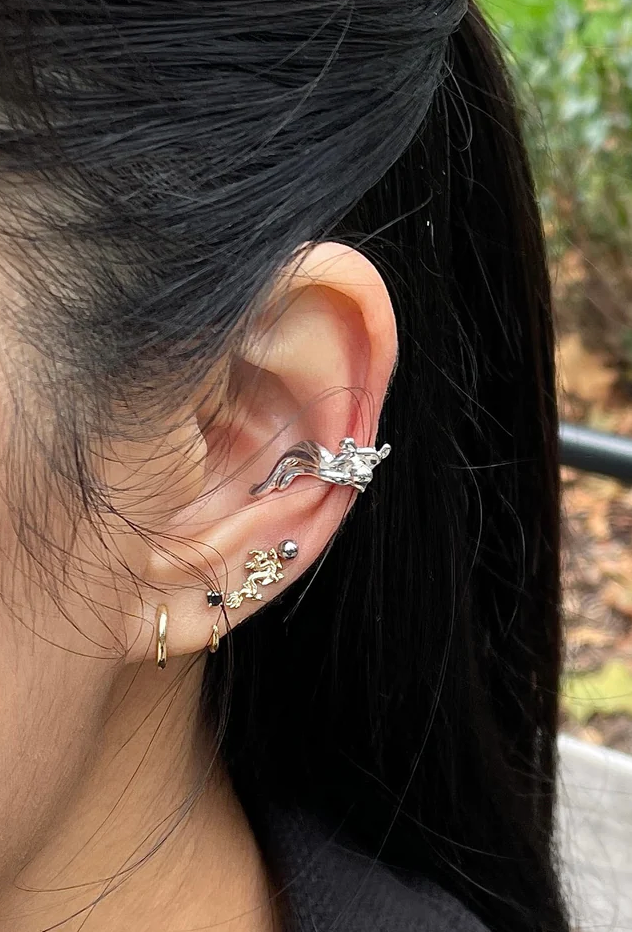 Baby Boba Ear Cuff