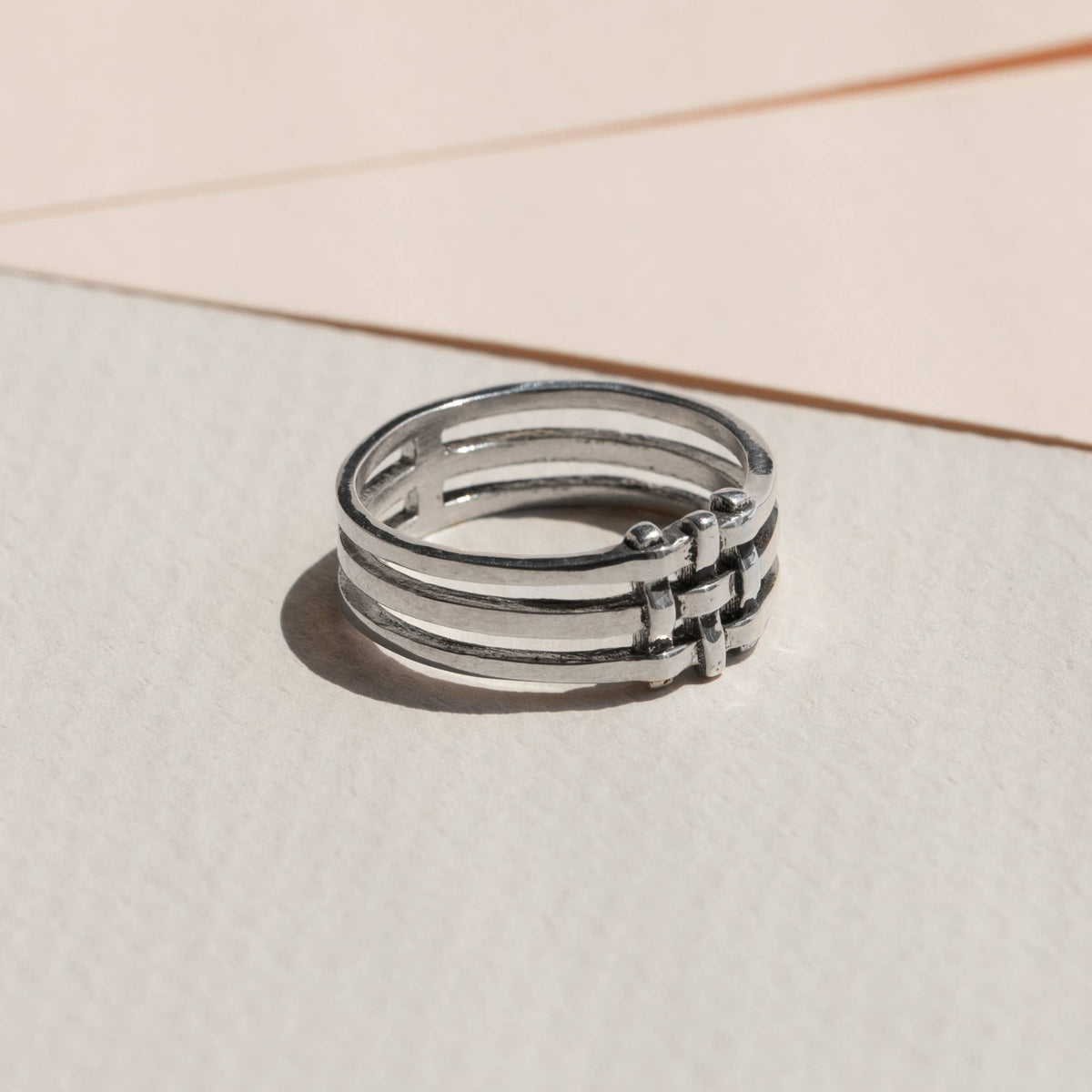 Crosshatch Ring