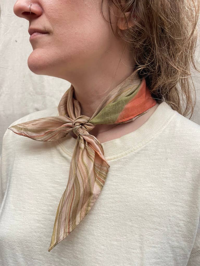 Golden Hour Silk Bandana