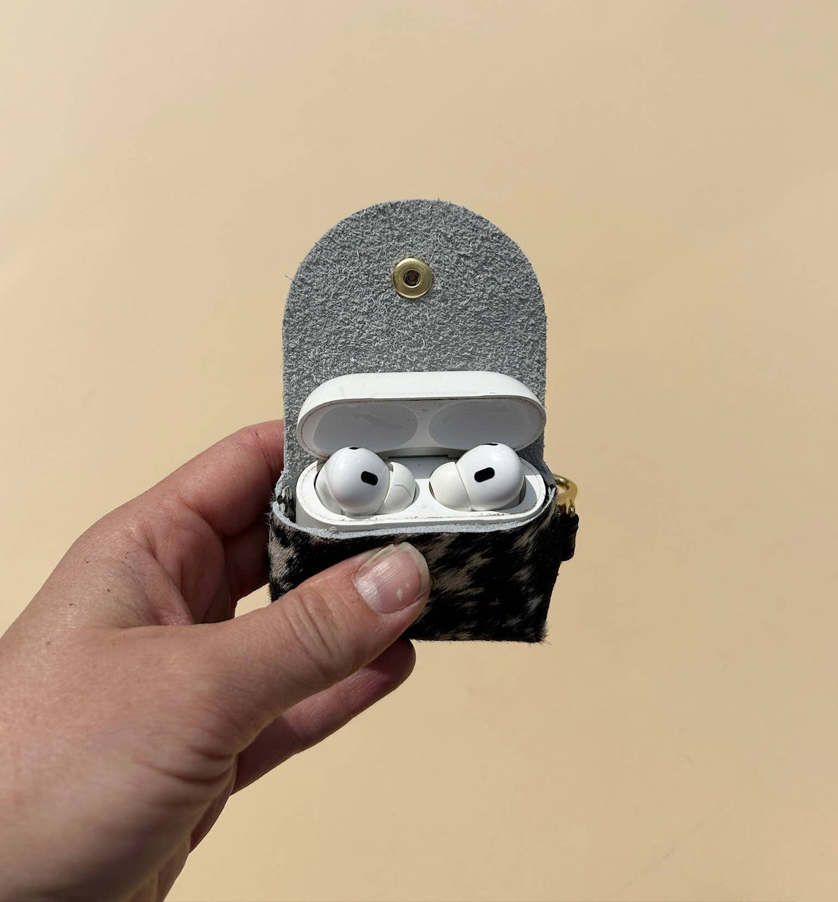 Cowhide Airpod Case