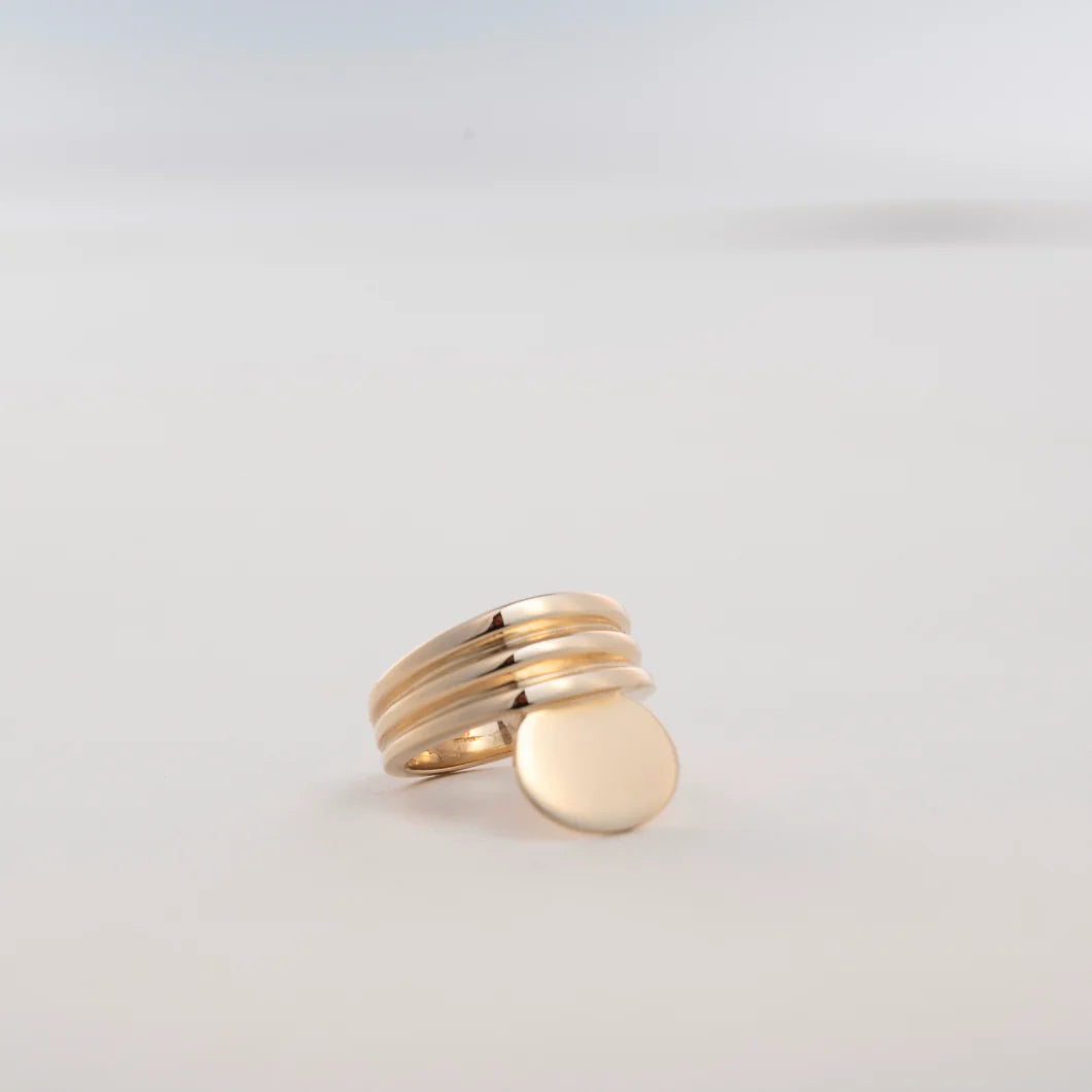 Dia Deconstructed Signet Ring