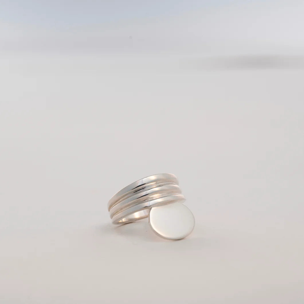Dia Deconstructed Signet Ring