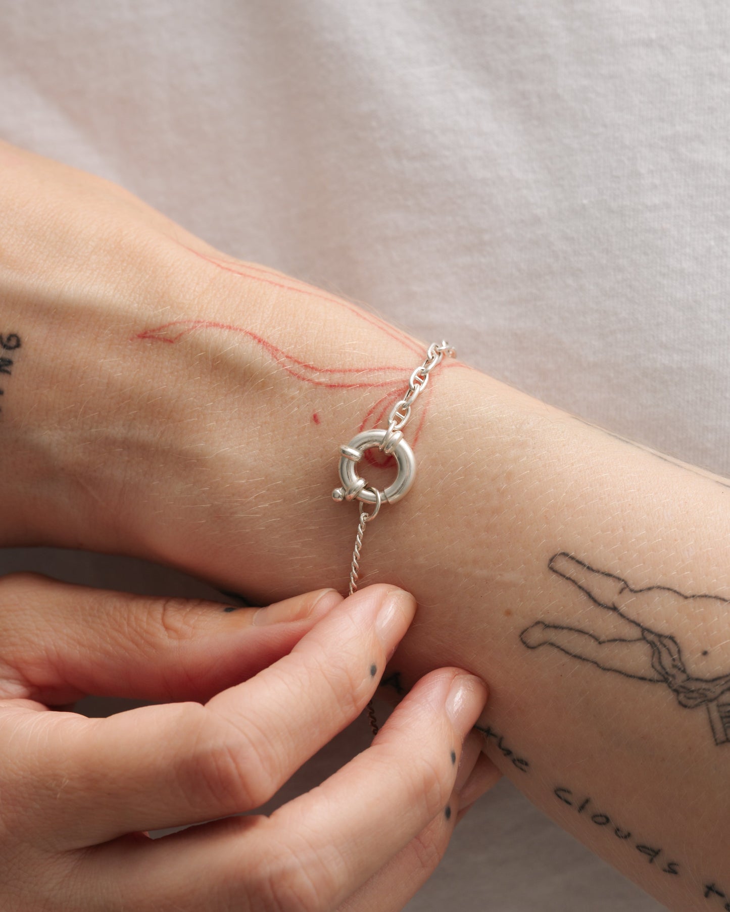 Curb x Anchor Link Chain Bracelet