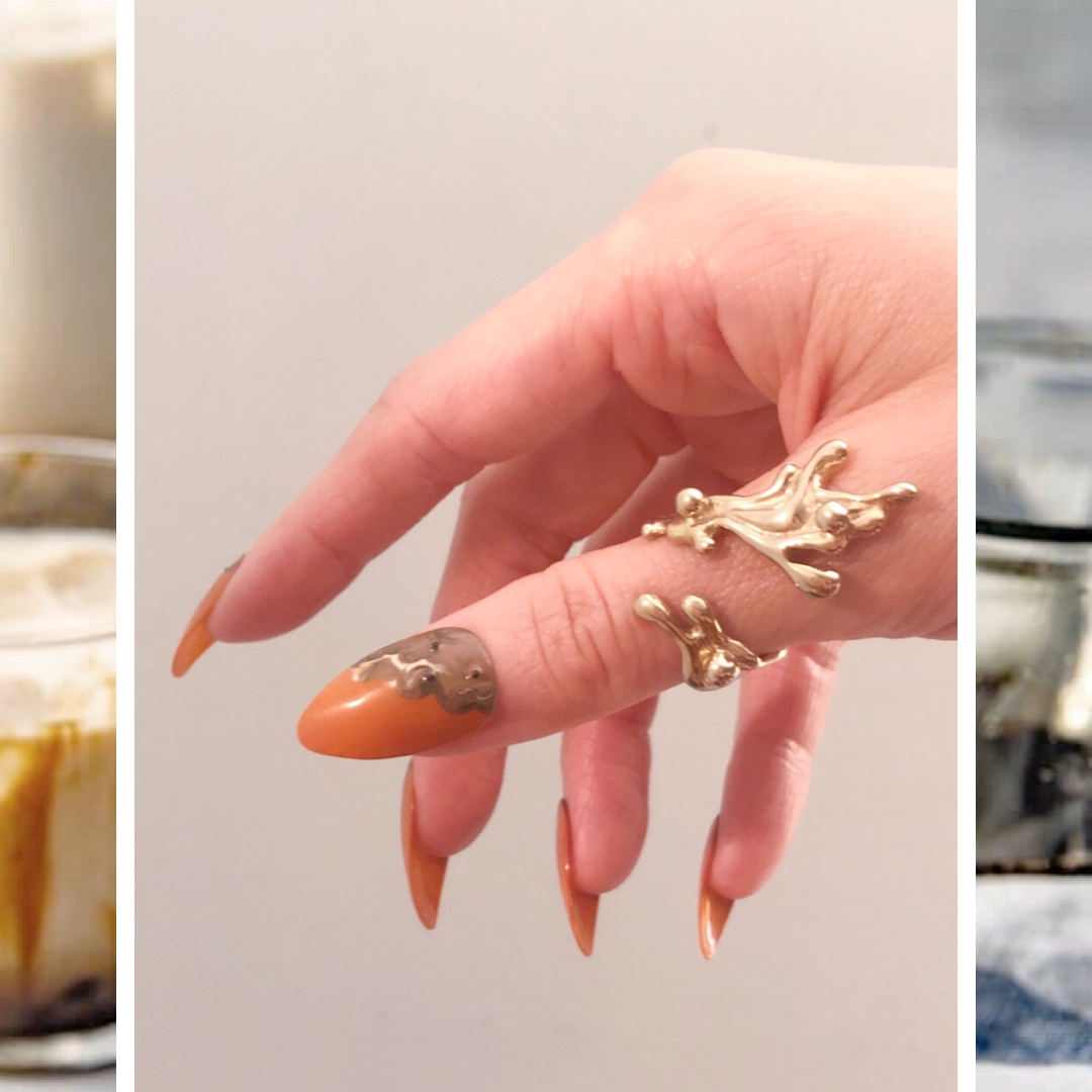 Boba Tea Splash & Bubbles Ring