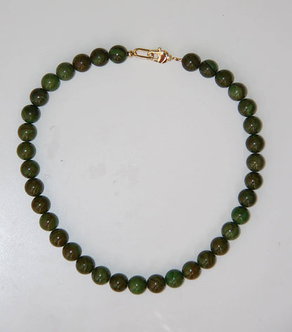 Moss Serpentine Necklace