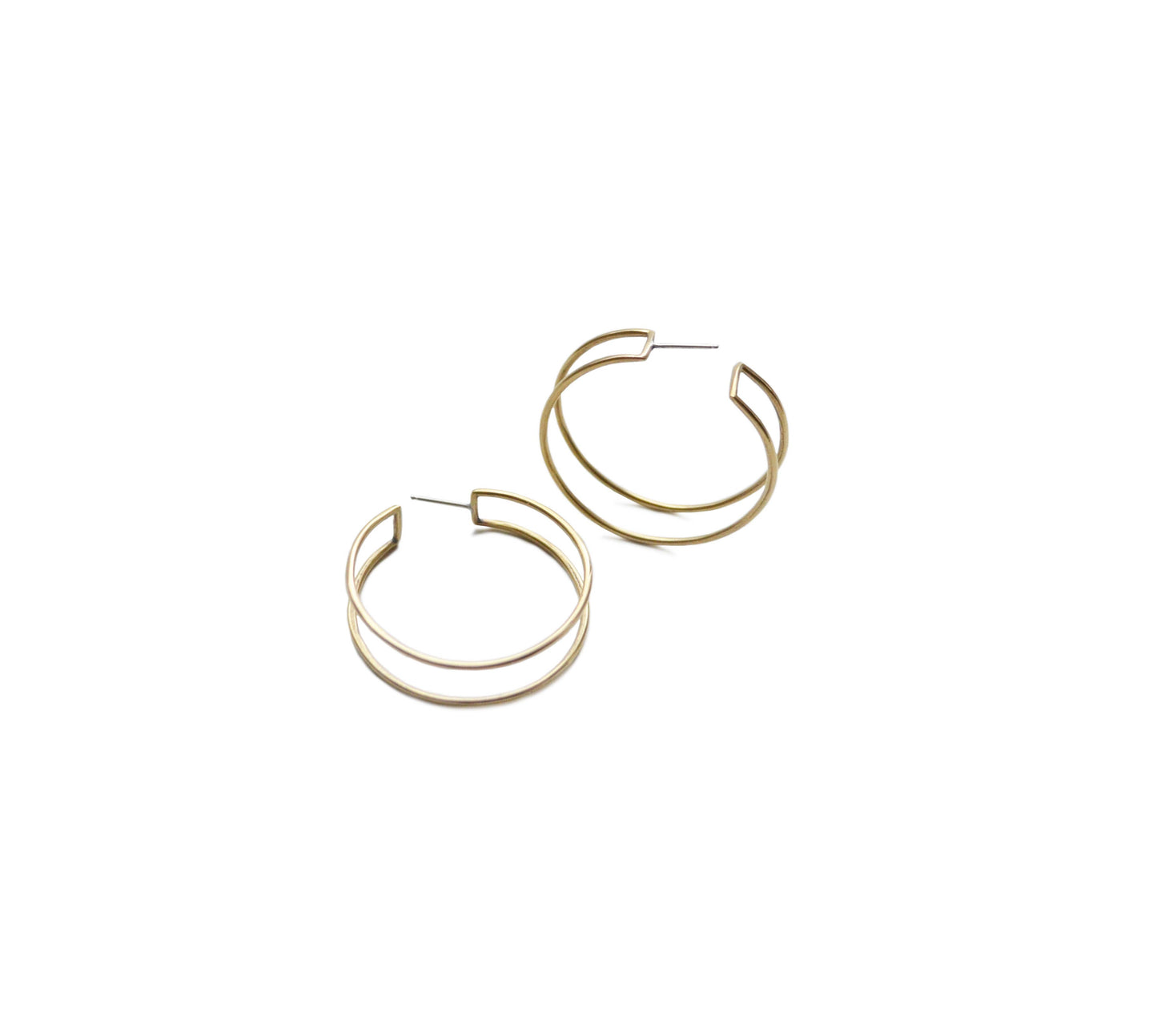 Circle Cage Hoops