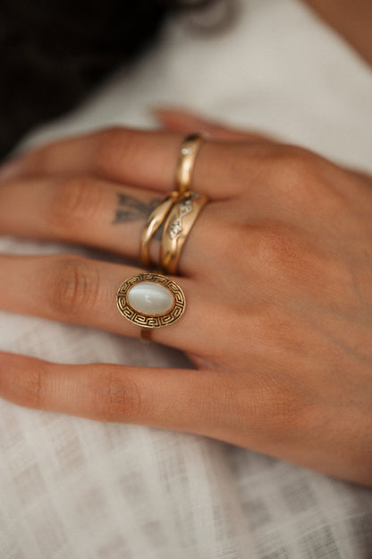 Vintage Moonstone Ring