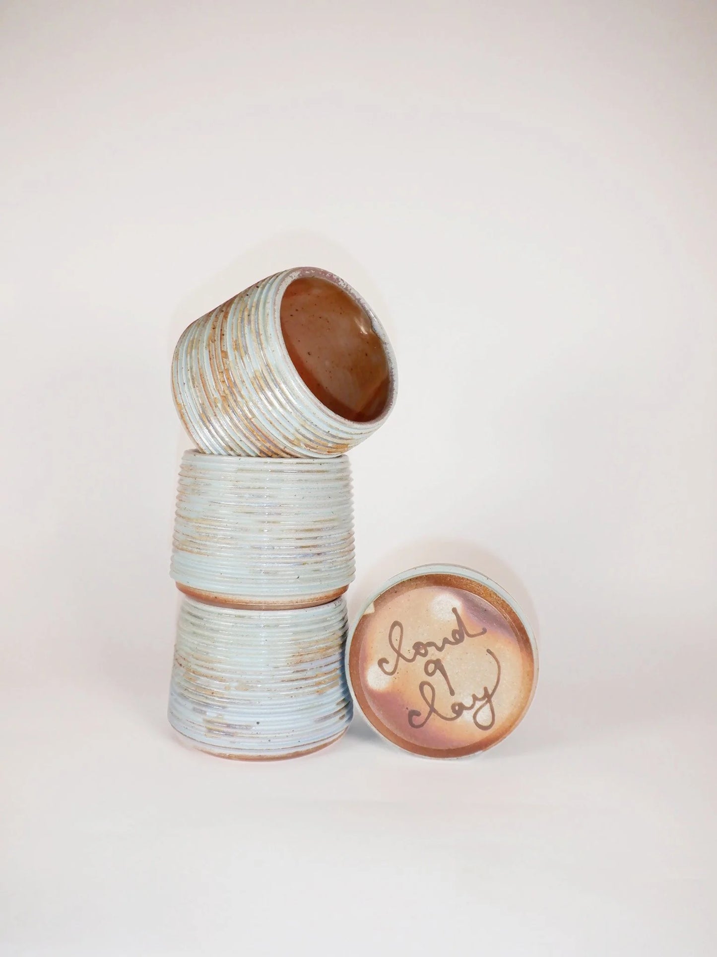 Milky Wood Fired Tumbler