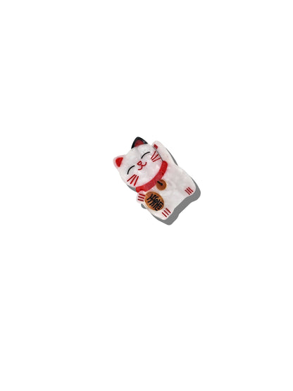 Mini Lucky Cat Claw Clip