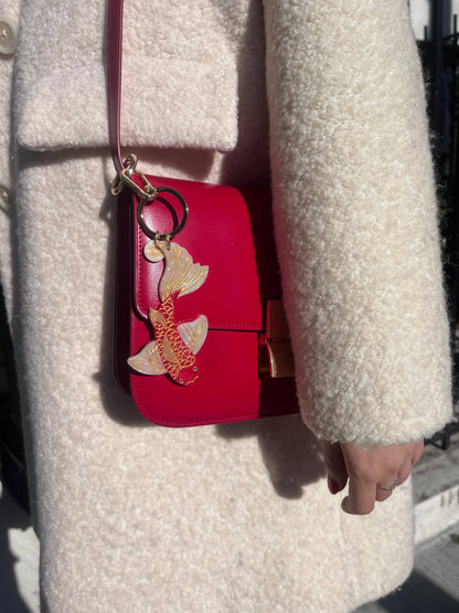 Koi Fish Bag Charm