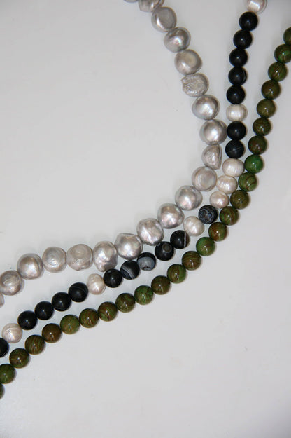 Moss Serpentine Necklace