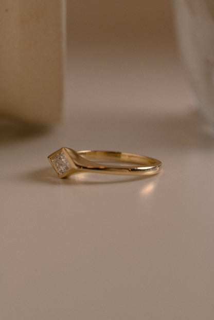 Lozenge Signet Ring