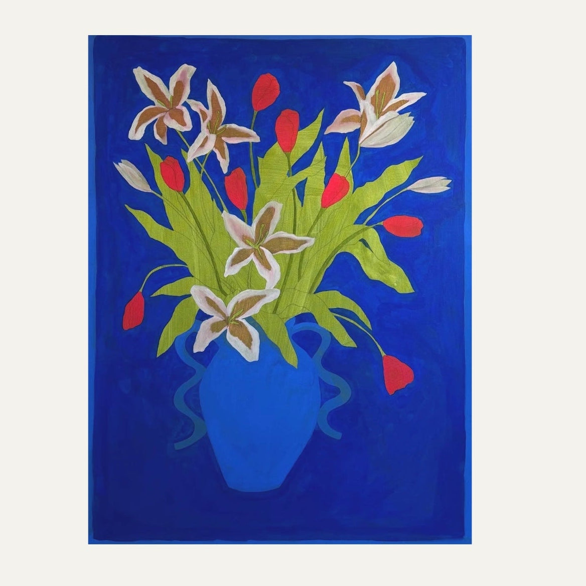 Big Blue Painting
