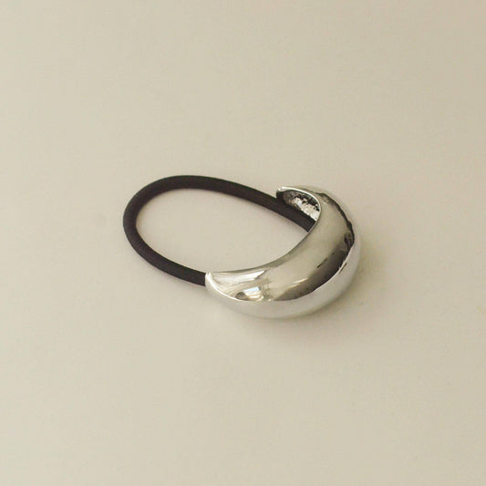 Narrow Metal Cuff Hair Tie