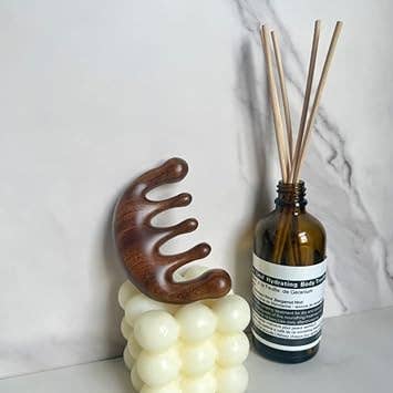 Wooden Wide-Tooth Massage Comb