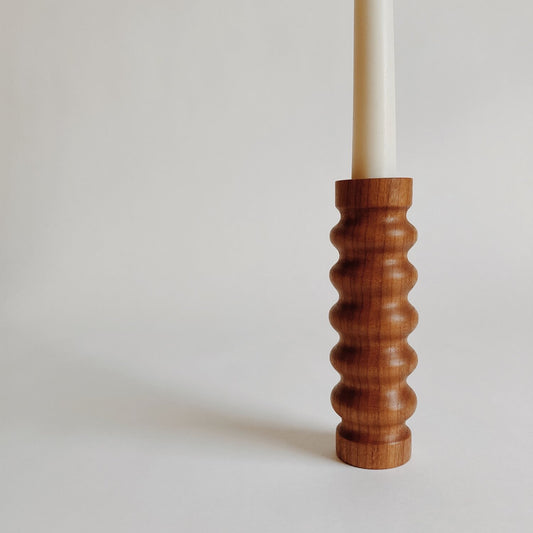 Squiggle Taper Candleholder