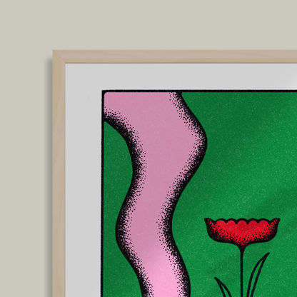 Cafe Art Print