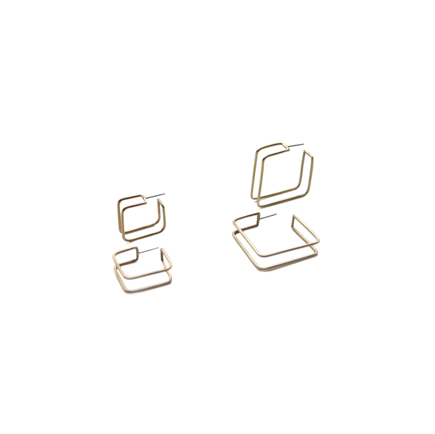 Square Cage Hoops | Large