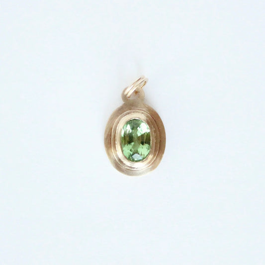 Persepolis Mint Garnet Pendant