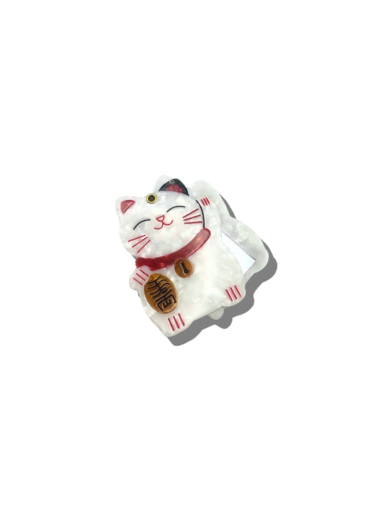 Lucky Cat Compact Mirror