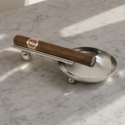 Stainless Steel Cigar Ashtray