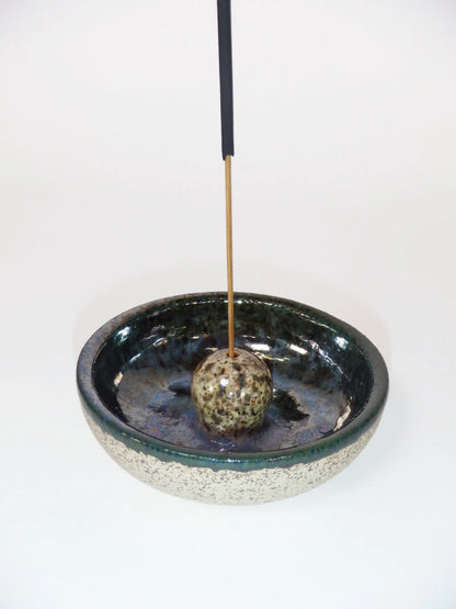 Stoneware Incense Holder