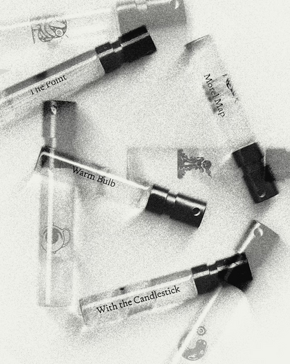 Clue Perfumery Sample Set