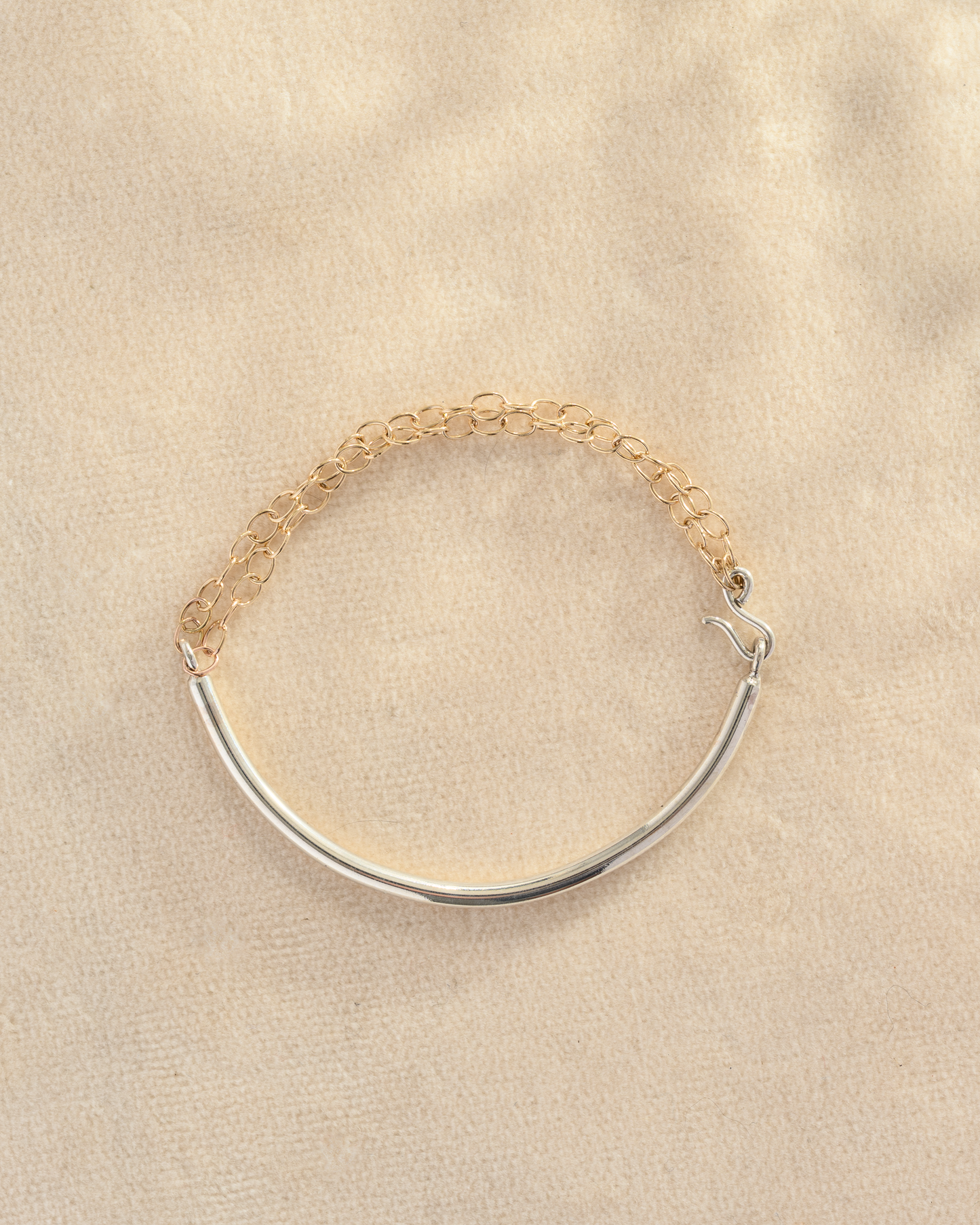 Bar and Chain Bracelet